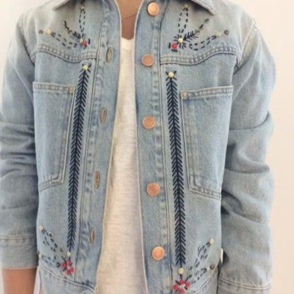 Isabel Marant Etoile Denim Jacket - Picture 1 of 8